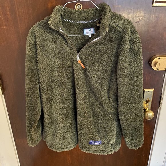 Properly Tide Men's Medium Sherpa Pullover - Picture 3 of 4